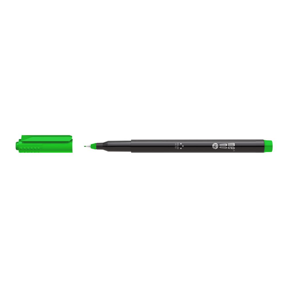 Marker permanentny CD/DVD MEMOBE 0,3mm okr. MM250-04 zielony